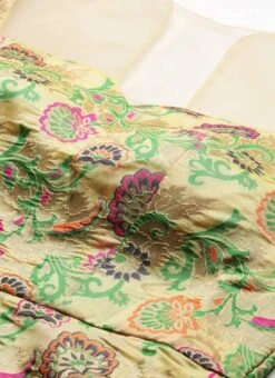 Beige Art Silk Jacquard Dress Festive Wear -Deals Chic Lehenga Store Beige Art Silk Jacquard Dress DRBS02212490 rrc1