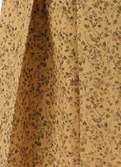 Beige Printed Rayon Calf Length Dress Work Wear -Deals Chic Lehenga Store Beige Printed Rayon Calf Length Dress DRBS02106444 rrc3