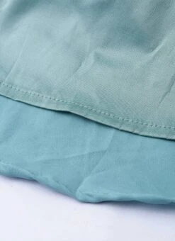 Beige And Wasabi Green Contrast Embroidered Gown Festive Wear -Deals Chic Lehenga Store Beige and Wasabi Green Contrast Embroidered Gown IWBS01912997 rrc2