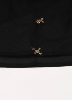 Black Net Embroidered Midi Dress Festive Wear -Deals Chic Lehenga Store Black Net Embroidered Midi Dress DRBS02206215 rrc3