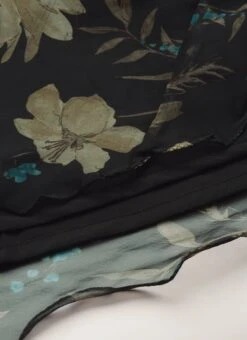 Skirt From Black Organza Printed Co Ords Set After Six Wear 15 Skirt From Black Organza Printed Co Ords Set After Six Wear -Deals Chic Lehenga Store Black Organza Printed Co Ords Set IWBS02302275 rrc4