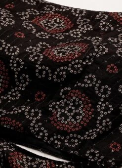 Black Printed Art Silk Gown Festive Wear -Deals Chic Lehenga Store Black Printed Art Silk Gown IWBS02208431 rrc1