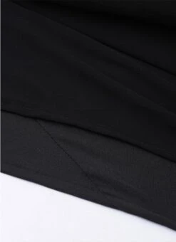 Black Sequins Embroidered Dupatta Style Cape Gown Party Wear -Deals Chic Lehenga Store Black Sequins Embroidered Dupatta Style Cape Gown IWBS02004304 rrc2