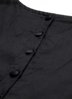 Black Modal Ankle Length Dress After Six Wear -Deals Chic Lehenga Store Black TENCEL Modal Ankle Length Dress IWBS02001279 rrc2