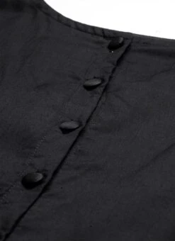 Black Modal Ankle Length Dress After Six Wear -Deals Chic Lehenga Store Black TENCEL Modal Ankle Length Dress IWBS02001279 rrc1