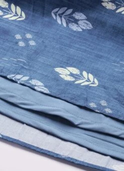 Blue Art Silk Digital Printed Dress After Six Wear -Deals Chic Lehenga Store Blue Art Silk Digital Printed Dress DRBS02210956 rrc4