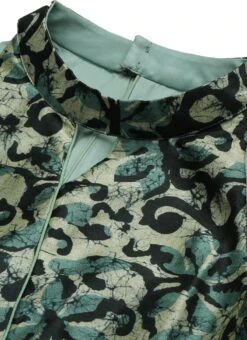 Blue Art Silk Digital Printed Halter Neck Dress Festive Wear -Deals Chic Lehenga Store Blue Art Silk Digital Printed Halter Neck Dress DRBS02210995 rrc1