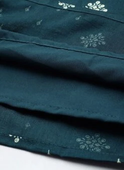 Top From Blue Art Silk Layered Gharara Suit After Six Wear -Deals Chic Lehenga Store Blue Art Silk Layered Gharara Suit SLBS02304995 rrc4 1