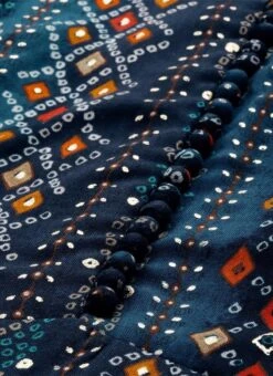 Blue Digital Printed Maxi Dress Party Wear -Deals Chic Lehenga Store Blue Digital Printed Maxi Dress DRBS02110966 rrc1