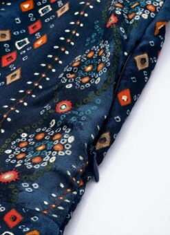 Blue Digital Printed Maxi Dress Party Wear -Deals Chic Lehenga Store Blue Digital Printed Maxi Dress DRBS02110966 rrc2