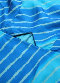 Blue Digital Printed Maxi Dress After Six Wear -Deals Chic Lehenga Store Blue Digital Printed Maxi Dress DRBS02205896 rrc1 1