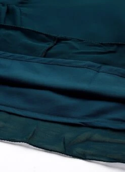 Blue Embroidered Georgette Dress Festive Wear -Deals Chic Lehenga Store Blue Embroidered Georgette Dress DRBS02305142 rrc3