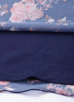 Top From Blue Georgette Printed Palazzo Suit After Six Wear -Deals Chic Lehenga Store Blue Georgette Printed Palazzo Suit SLBS02303675 rrc3