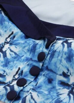 Bottom From Blue Muslin Co Ords Set After Six Wear -Deals Chic Lehenga Store Blue Muslin Co ords Set IWBS02209633 rrc1