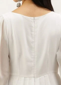 Blue N White Digital Printed Dress Festive Wear 13 Blue N White Digital Printed Dress Festive Wear -Deals Chic Lehenga Store Blue N White Digital Printed Dress DRBS02208510 rrc2