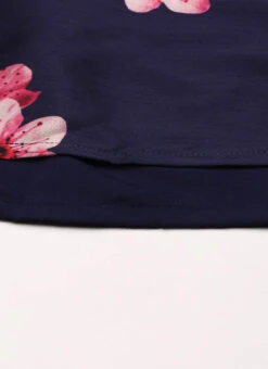 Blue Printed Art Silk Dress Festive Wear -Deals Chic Lehenga Store Blue Printed Art Silk Maxi Dress DRBS02205037 rrc3