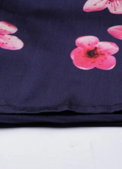 Blue Printed Art Silk Ruffled Dress Festive Wear 15 Blue Printed Art Silk Ruffled Dress Festive Wear -Deals Chic Lehenga Store Blue Printed Art Silk Ruffled Dress DRBS02205992 rrc4