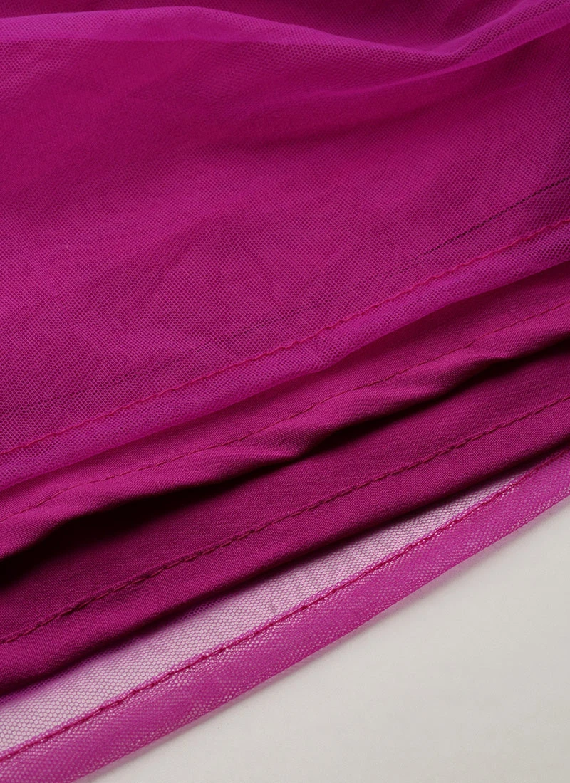 Bottom From Blue Printed Palazzo Suit After Six Wear 7 Bottom From Blue Printed Palazzo Suit After Six Wear - Image 7