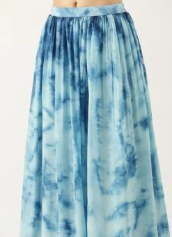 Skirt From Blue Tie N Dye Chinon Skirt Set After Six Wear 13 Skirt From Blue Tie N Dye Chinon Skirt Set After Six Wear -Deals Chic Lehenga Store Blue Tie N Dye Chinon Skirt Set IWBS02301023 rrc2