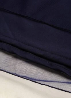 Blue Velvet Embroidered Dress With Cape Party Wear 13 Blue Velvet Embroidered Dress With Cape Party Wear -Deals Chic Lehenga Store Blue Velvet Embroidered Dress With Cape DRBS02211229 rrc3 1