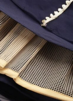 Dupatta From Blue Velvet Embroidered Gown With Dupatta After Six Wear -Deals Chic Lehenga Store Blue Velvet Embroidered Gown With Dupatta IWBS02212536 rrc3 1