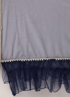 Skirt From Blue Velvet Embroidered N Net Lehenga After Six Wear -Deals Chic Lehenga Store Blue Velvet Embroidered N Net Lehenga GHBS02212495 rrc3