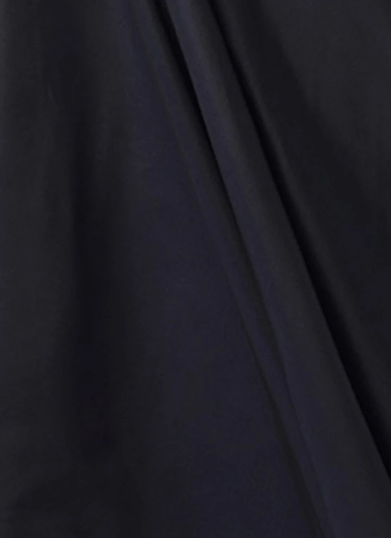 Blue Velvet Embroidered Off Shoulder Dress Festive Wear Party Wear 7 Blue Velvet Embroidered Off Shoulder Dress Festive Wear Party Wear - Image 7