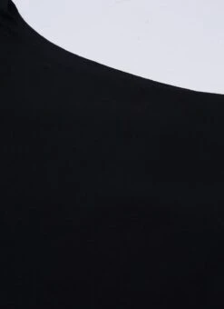 Boat Neck Black Rayon Printed Top N Jacket Set After Six Wear -Deals Chic Lehenga Store Boat Neck Black Rayon Printed Top N Jacket Set IWBS02012522 rrc2