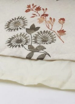 Cream Cotton Silk N Peach Brocade Gown Festive Wear -Deals Chic Lehenga Store Cream Cotton Silk N Peach Brocade Gown IWBS02007269 rrc3