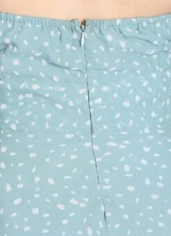 Blue Halter Neck Georgette Gown After Six Wear -Deals Chic Lehenga Store Custom Made Blue Halter Neck Georgette Gown IWBS01908551 rpsc4