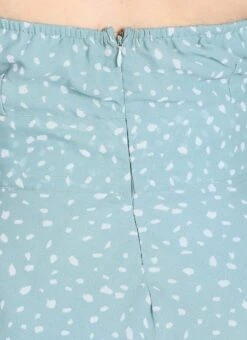 Blue Halter Neck Georgette Gown After Six Wear -Deals Chic Lehenga Store Custom Made Blue Halter Neck Georgette Gown IWBS01908551 rrc3