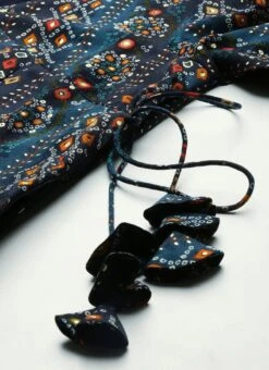 Dark Blue Printed Angarkha Gown Festive Wear 14 Dark Blue Printed Angarkha Gown Festive Wear -Deals Chic Lehenga Store Dark Blue Printed Angarkha Gown IWBS02110833 rrc3