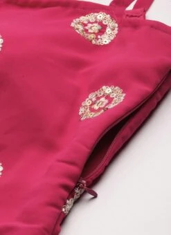 Top From Dark Pink Georgette Embroidered Gharara Set After Six Wear 14 Top From Dark Pink Georgette Embroidered Gharara Set After Six Wear -Deals Chic Lehenga Store Dark Pink Georgette Embroidered Gharara Set IWBS02301145 rrc3