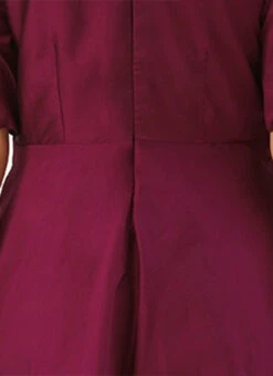 Dark Purple Boat Neck Embroidered Dress Wedding Wear 14 Dark Purple Boat Neck Embroidered Dress Wedding Wear -Deals Chic Lehenga Store Dark Purple Boat Neck Embroidered Dress DRBS02106430 rrc3