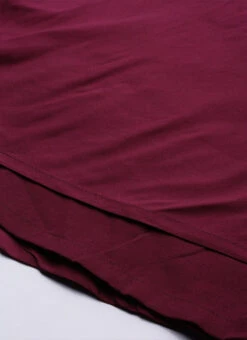 Dark Purple Boat Neck Embroidered Dress Wedding Wear 15 Dark Purple Boat Neck Embroidered Dress Wedding Wear -Deals Chic Lehenga Store Dark Purple Boat Neck Embroidered Dress DRBS02106430 rrc4