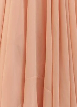 Dusty Pale Peach Embroidered Gown Party Wear -Deals Chic Lehenga Store Dusty Pale Peach Embroidered Gown IWBS02201258 rrc4