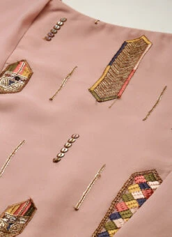 Dusty Pink Georgette Embroidered Dress Festive Wear 12 Dusty Pink Georgette Embroidered Dress Festive Wear -Deals Chic Lehenga Store Dusty Pink Georgette Embroidered Dress DRBS02211183 rrc1