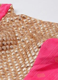 Ethnovog Pink Embroidered Gown Party Wear -Deals Chic Lehenga Store EthnoVogue Pink Custom Made Embroidered Gown IWBS01809210 rrc1