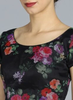 Ethnovog Black Half N Half Sari Party Wear -Deals Chic Lehenga Store Ethnovog Customised Black Half N Half Sari SABS01809296 rrc1