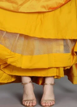 Ethnovog Multicolored Embroidered Gown Party Wear -Deals Chic Lehenga Store Ethnovog Customised Multicolored Embroidered Gown IWBS01901252 rrc3