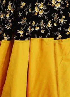 Ethnovog Multicolored Embroidered Gown Party Wear -Deals Chic Lehenga Store Ethnovog Customised Multicolored Embroidered Gown IWBS01901252 rrc4