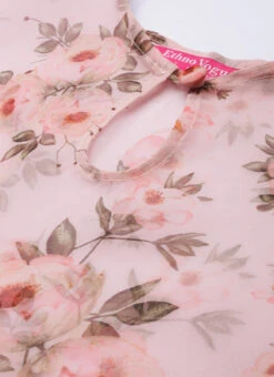 Floral Printed Organza Kaftan Dress After Six Wear Party Wear 12 Floral Printed Organza Kaftan Dress After Six Wear Party Wear -Deals Chic Lehenga Store Floral Printed Organza Kaftan Dress DRBS02110875 rrc1