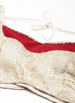 Gold N Maroon Sequin Embroidered Lehenga Festive Wear -Deals Chic Lehenga Store Gold N Maroon Sequin Embroidered Lehenga GHBS02211215 rrc1