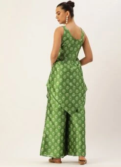Bottom From Green Art Silk Digital Printed Co Ords Set After Six Wear 11 Bottom From Green Art Silk Digital Printed Co Ords Set After Six Wear -Deals Chic Lehenga Store Green Art Silk Digital Printed Co Ords Set IWBS02210899 b