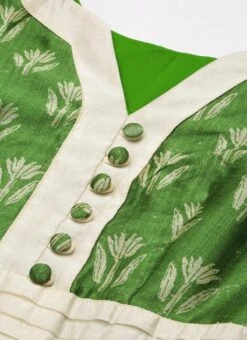 Green Art Silk Digital Printed Dress Festive Wear 12 Green Art Silk Digital Printed Dress Festive Wear -Deals Chic Lehenga Store Green Art Silk Digital Printed Dress DRBS02210909 rrc1