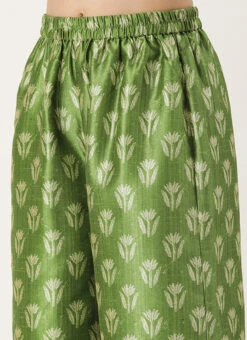 Bottom From Green Art Silk Digital Printed Top N Pant Suit After Six Wear -Deals Chic Lehenga Store Green Art Silk Digital Printed Top N Pant Suit SLBS02210951 rrc2