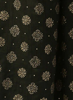 Green Art Silk Foil Print Jumpsuit Festive Wear -Deals Chic Lehenga Store Green Art Silk Foil Print Jumpsuit DRBS02302438 rrc4