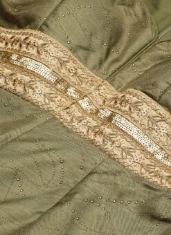 Green Art Silk Jumpsuit Festive Wear -Deals Chic Lehenga Store Green Art Silk Jumpsuit DRBS02301983 rrc1