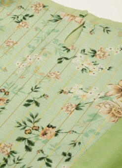 Green Digital Printed Dress Festive Wear -Deals Chic Lehenga Store Green Digital Printed Dress DRBS02208511 rrc1