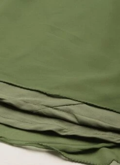 Green Embroidered Georgette Layered Gown Festive Wear Party Wear -Deals Chic Lehenga Store Green Embroidered Georgette Layered Gown IWBS02203612 rrc4